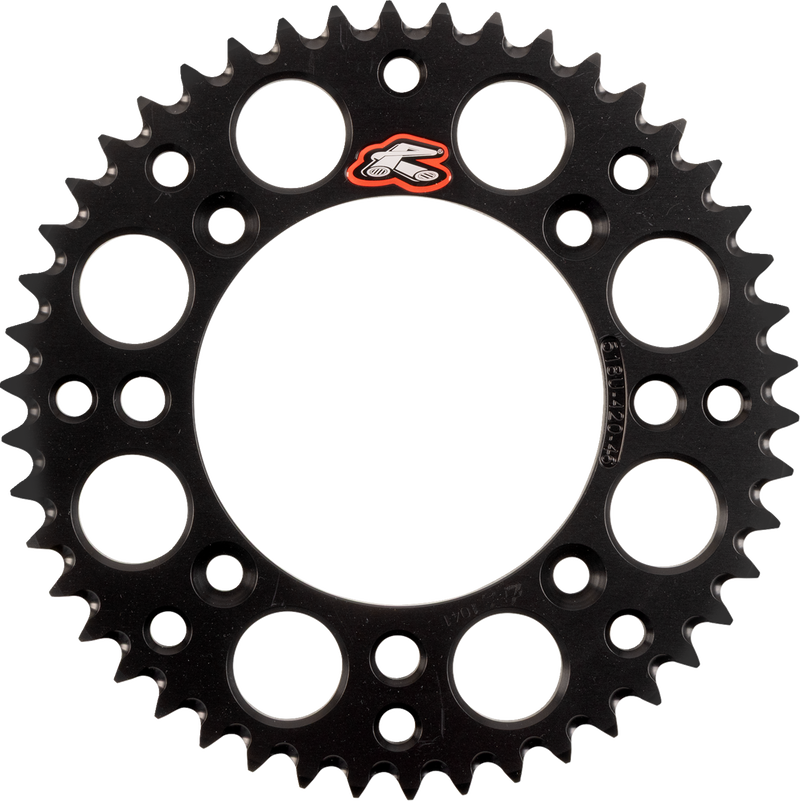 RENTHAL Rear Sprocket - Aluminum - 46 Tooth - Black - KTM 518U-420-46GPBK