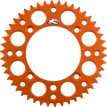 RENTHAL Rear Sprocket - Aluminum - 46 Tooth - Orange - KTM 518U-420-46GPOR