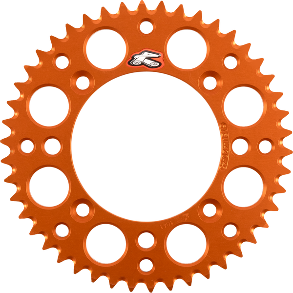 RENTHAL Rear Sprocket - Aluminum - 46 Tooth - Orange - KTM 518U-420-46GPOR
