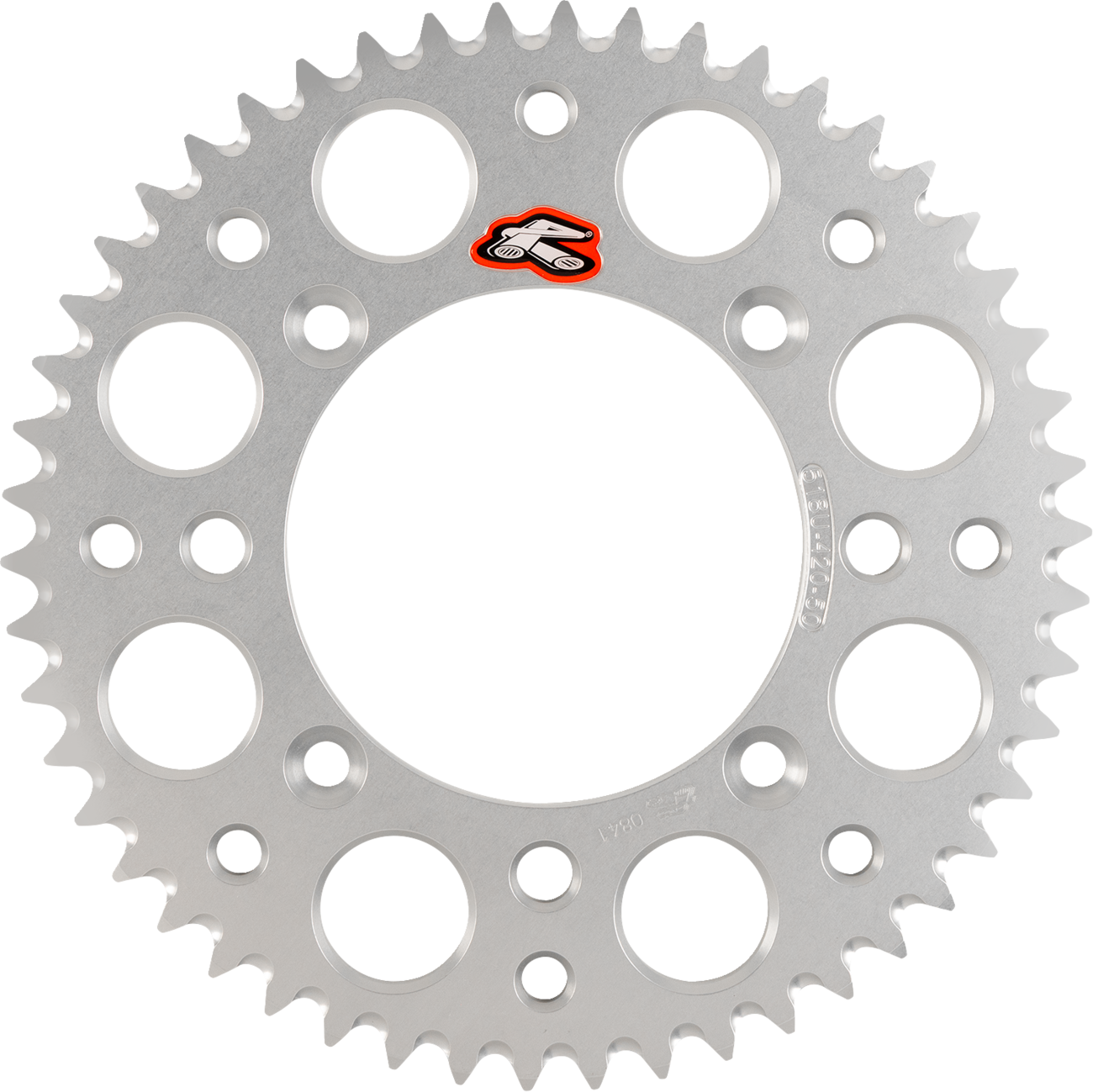 RENTHAL Rear Sprocket - Aluminum - 50 Tooth - Silver - KTM 518U-420-50GPSI