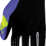 THOR Launchmode Bleach Gloves - Gray/Acid - XL 3330-8324