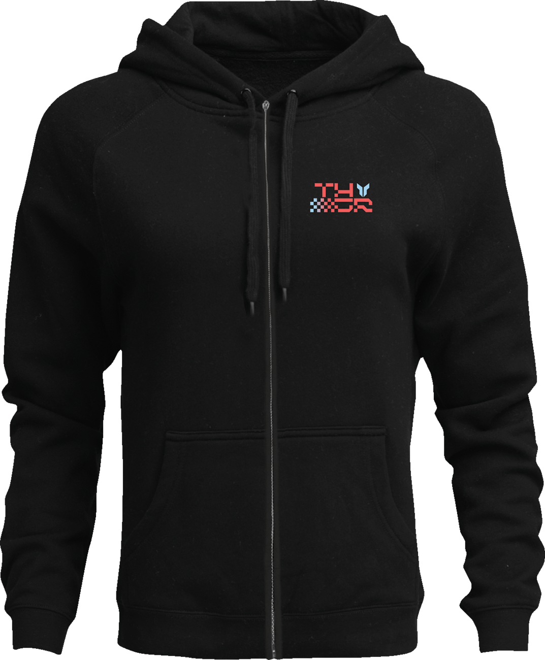 THOR Vantage Zip-Up Hoodie - Black - 2XL 3050-7231