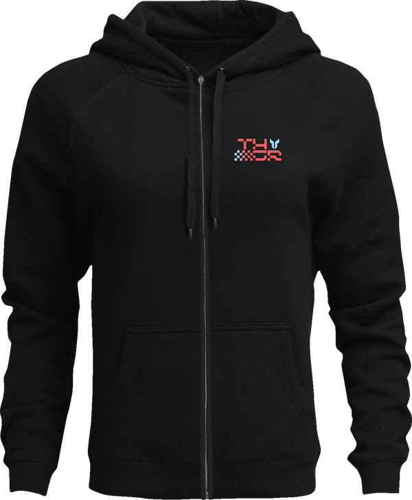 Thor Vantage Zip-Up Hoodie - Black - 2XL 3050-7231
