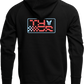 THOR Vantage Zip-Up Hoodie - Black - 2XL 3050-7231