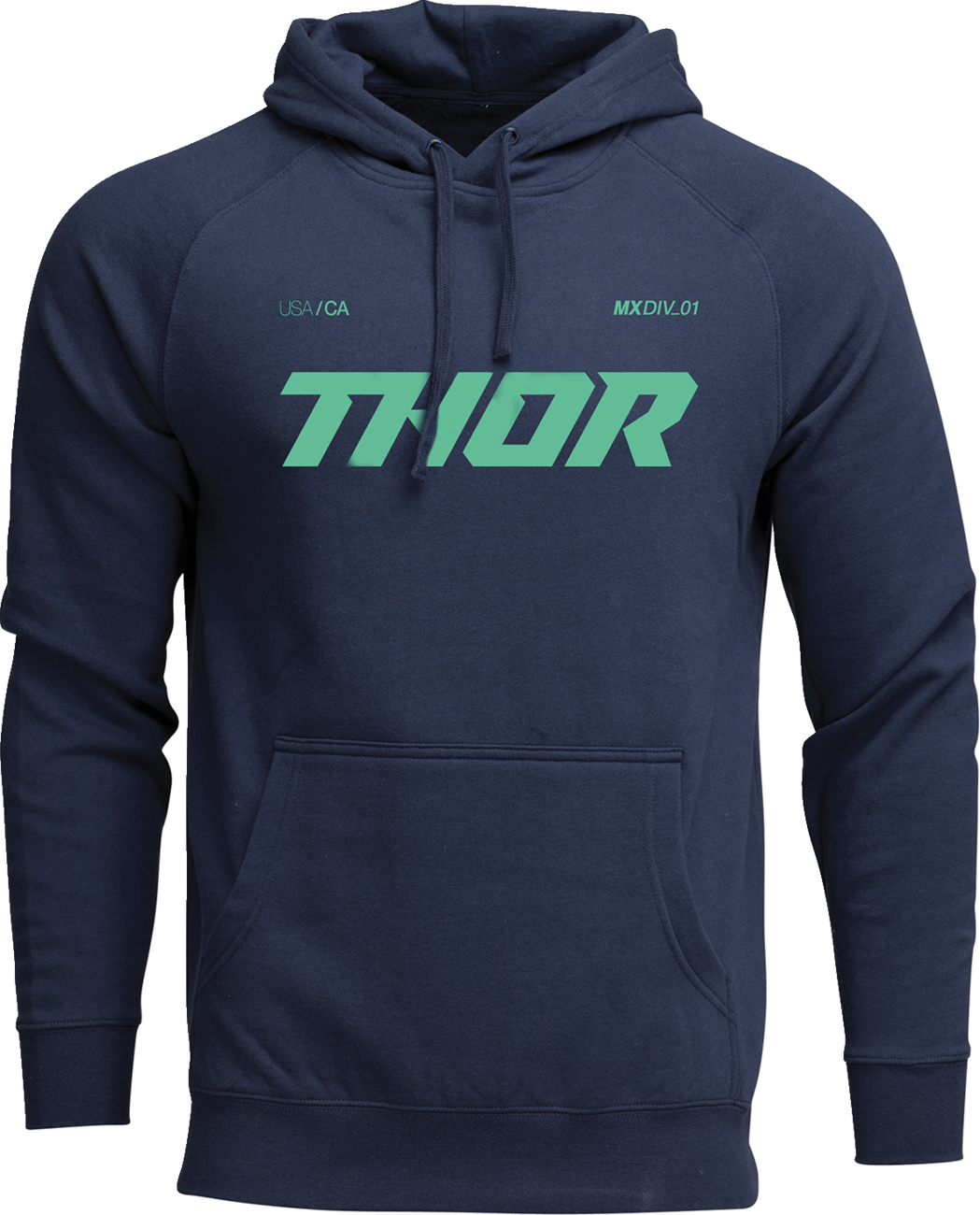 THOR Brave Pullover Hoodie - Navy - 4XL 3050-7242