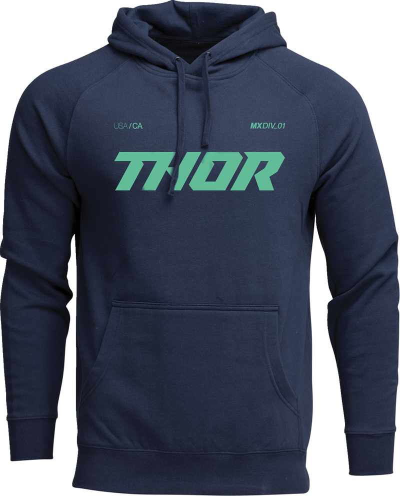 THOR Brave Pullover Hoodie - Navy - 4XL 3050-7242
