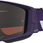 ALPINESTARS GOGGLES Supertech Goggle - Hunta 96 XXV - Purple/White - Silver Mirror Lens 5101226-3168