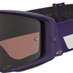 ALPINESTARS GOGGLES Supertech Goggle - Hunta 96 XXV - Purple/White - Silver Mirror Lens 5101226-3168