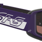 ALPINESTARS GOGGLES Supertech Goggle - Hunta 96 XXV - Purple/White - Silver Mirror Lens 5101226-3168
