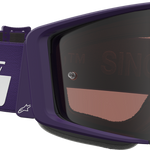 ALPINESTARS GOGGLES Supertech Goggle - Hunta 96 XXV - Purple/White - Silver Mirror Lens 5101226-3168