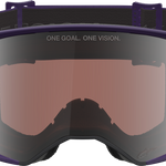 ALPINESTARS GOGGLES Supertech Goggle - Hunta 96 XXV - Purple/White - Silver Mirror Lens 5101226-3168