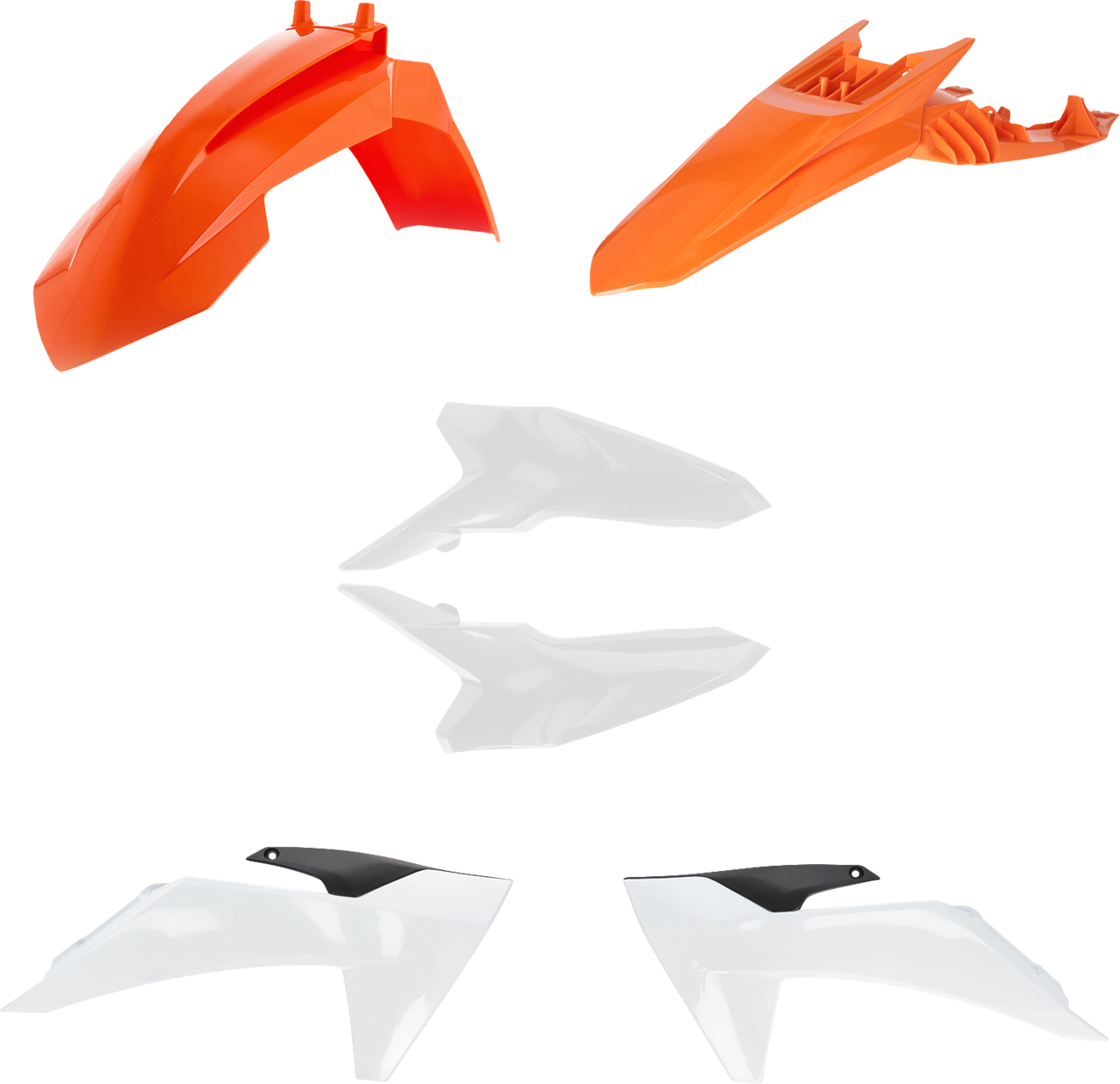 ACERBIS Standard Body Kit - '25 OEM Orange/White/Black - SX 65 '24-'25 2986988211