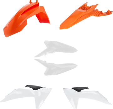 ACERBIS Standard Body Kit - '25 OEM Orange/White/Black - SX 65 '24-'25 2986988211
