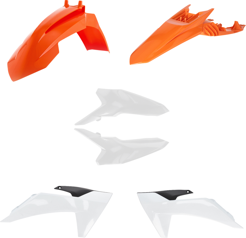 ACERBIS Standard Body Kit - '25 OEM Orange/White/Black - SX 65 '24-'25 2986988211