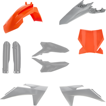 ACERBIS Full Body Kit - '25 OEM Orange/Gray - KTM - SX '24-'25 2986998211