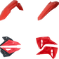 ACERBIS Standard Body Kit - '25 OEM Red/Black - Honda - CRF '25 2986758211