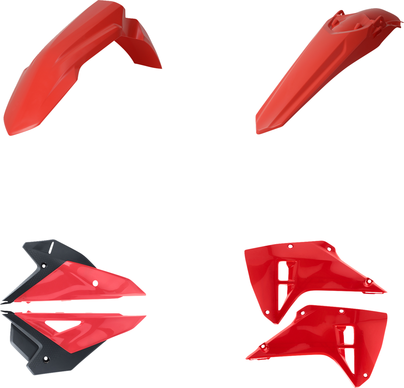 ACERBIS Standard Body Kit - '25 OEM Red/Black - Honda - CRF '25 2986758211