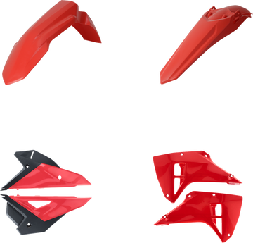 ACERBIS Standard Body Kit - '25 OEM Red/Black - Honda - CRF '25 2986758211
