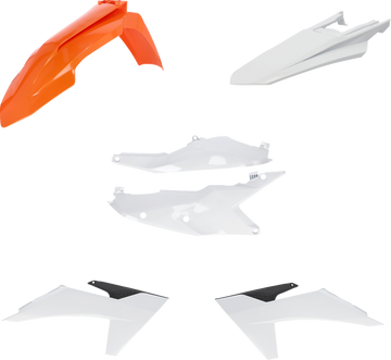 ACERBIS Standard Body Kit - '23 OEM Orange/White/Black - KTM '23-'24 2986507705