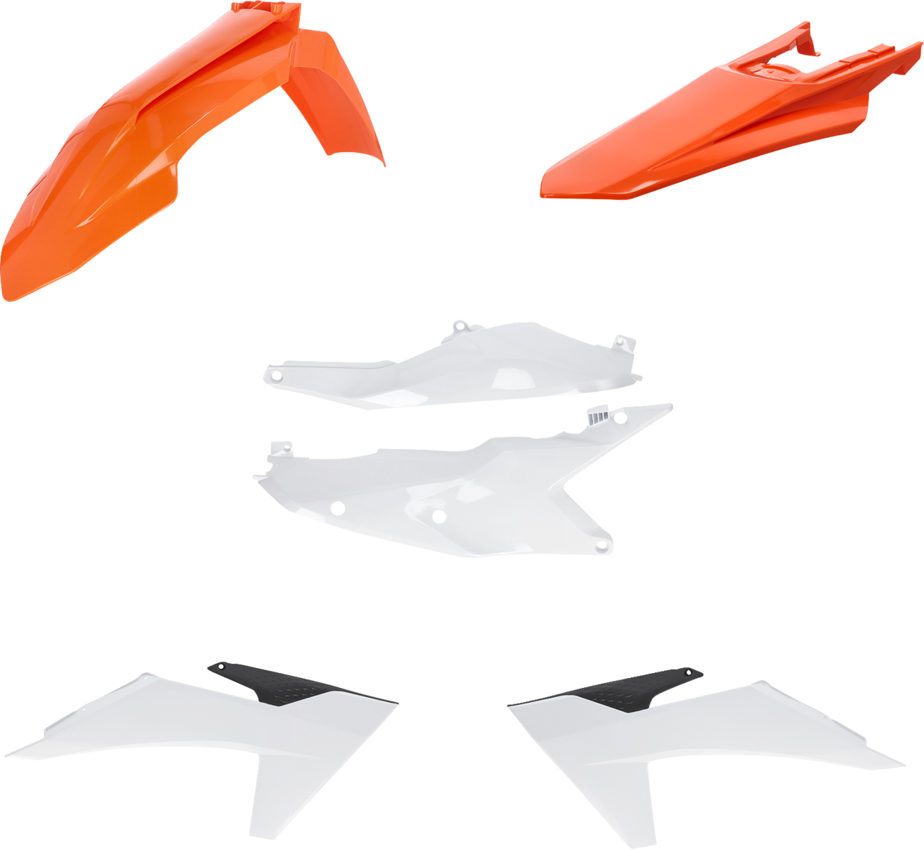 ACERBIS Standard Body Kit - '24 OEM Orange/White/Black - KTM '23-'24 2986500275