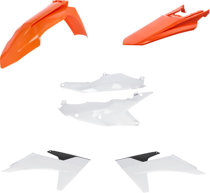 ACERBIS Standard Body Kit - '24 OEM Orange/White/Black - KTM '23-'24 2986500275