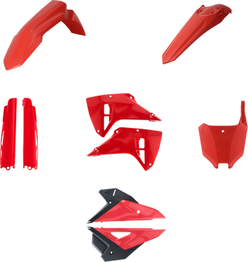 ACERBIS Full Body Kit - '25 OEM Red/Black - Honda - CRF '25 2986768211