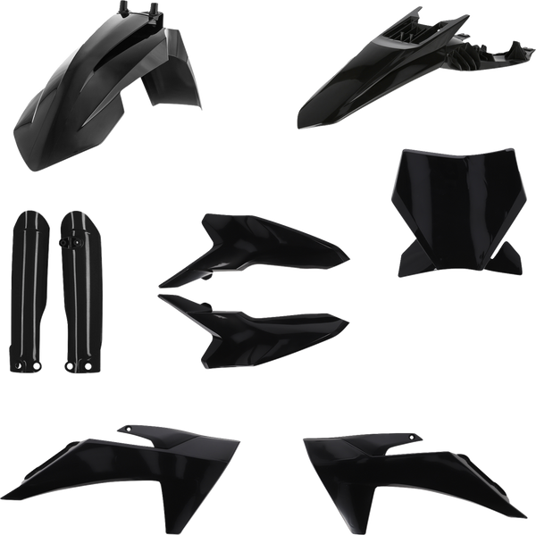 Acerbis Full Body Kit - Black - KTM - SX '24-'25 2986990001