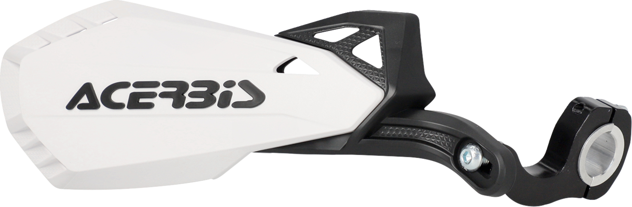 ACERBIS Firstmoto Handguards - Black/White 2986421007