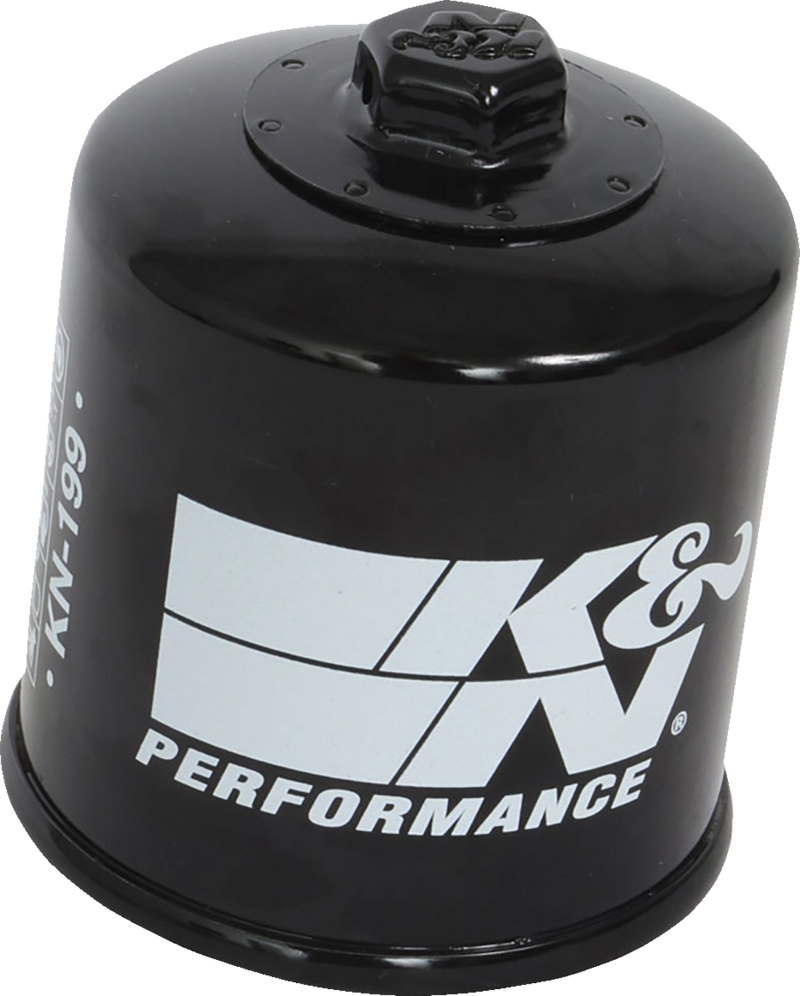 K & N Oil Filter - Black - Indian/Polaris KN-199