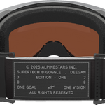 ALPINESTARS GOGGLES Supertech Goggle - Deegan 38 XXV - Silver Mirror Lens 5100926-1884