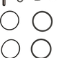 MOOSE OFFROAD Caliper Rebuild Kit - Front - Gas Gas/Husqvarna/KTM 18-3336