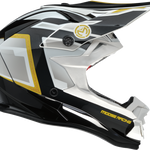 MOOSE OFFROAD MR3 Helmet - F.A.F. - White/Black/Gold - 2XL 0110-8932