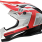MOOSE OFFROAD MR3 Helmet - F.A.F. - White/Black/Red - Medium 0110-8934