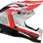 MOOSE OFFROAD MR3 Helmet - F.A.F. - White/Black/Red - Medium 0110-8934