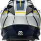 MOOSE OFFROAD MR3 Helmet - F.A.F. - White/Navy/Green - Large 0110-8945