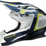 MOOSE OFFROAD MR3 Helmet - F.A.F. - White/Navy/Green - 2XL 0110-8947