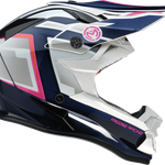 MOOSE OFFROAD MR3 Helmet - F.A.F. - White/Navy/Pink - 2XL 0110-8952