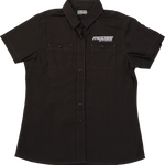 MOOSE OFFROAD Women's Moose Offroad Shop Shirt - Black - Medium MRS01S7BCHMR