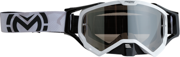 MOOSE OFFROAD XCR Goggle - White/Black - Smoke Lens 2601-3167