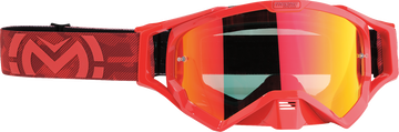 MOOSE OFFROAD XCR Goggle - Red - Red Mirror Lens 2601-3162
