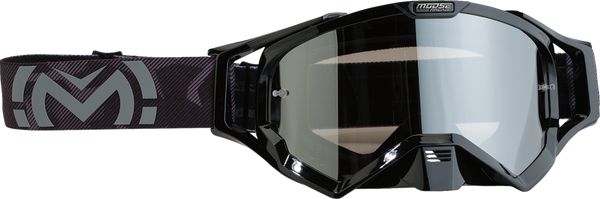 Moose Offroad XCR Goggle - Black/Gray - Smoke Lens 2601-3165