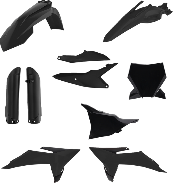 Acerbis Full Body Kit - Black - KTM - SX '25 2987140001