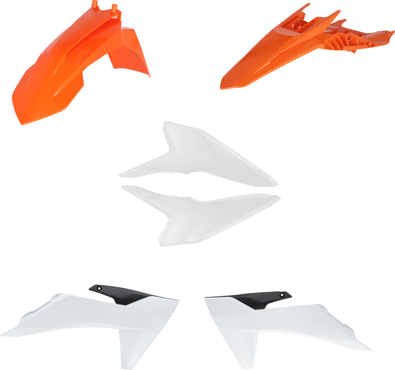 ACERBIS Standard Body Kit - '25 OEM Orange/White/Black - SX50/SX-E5 '24-'25 2986868211