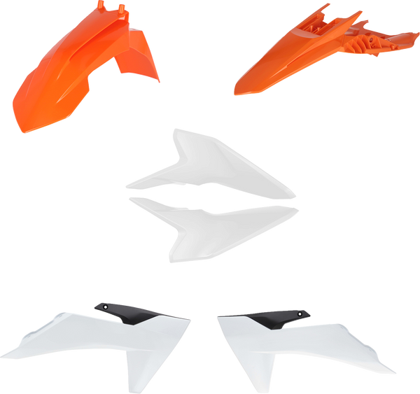 Acerbis Standard Body Kit - '25 OEM Orange/White/Black - SX50/SX-E5 '24-'25 2986868211