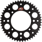 RENTHAL Rear Sprocket - Aluminum - 49 Tooth - Black - KTM 518U-420-49GPBK