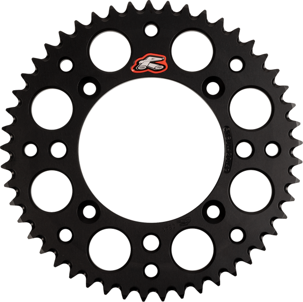 RENTHAL Rear Sprocket - Aluminum - 49 Tooth - Black - KTM 518U-420-49GPBK