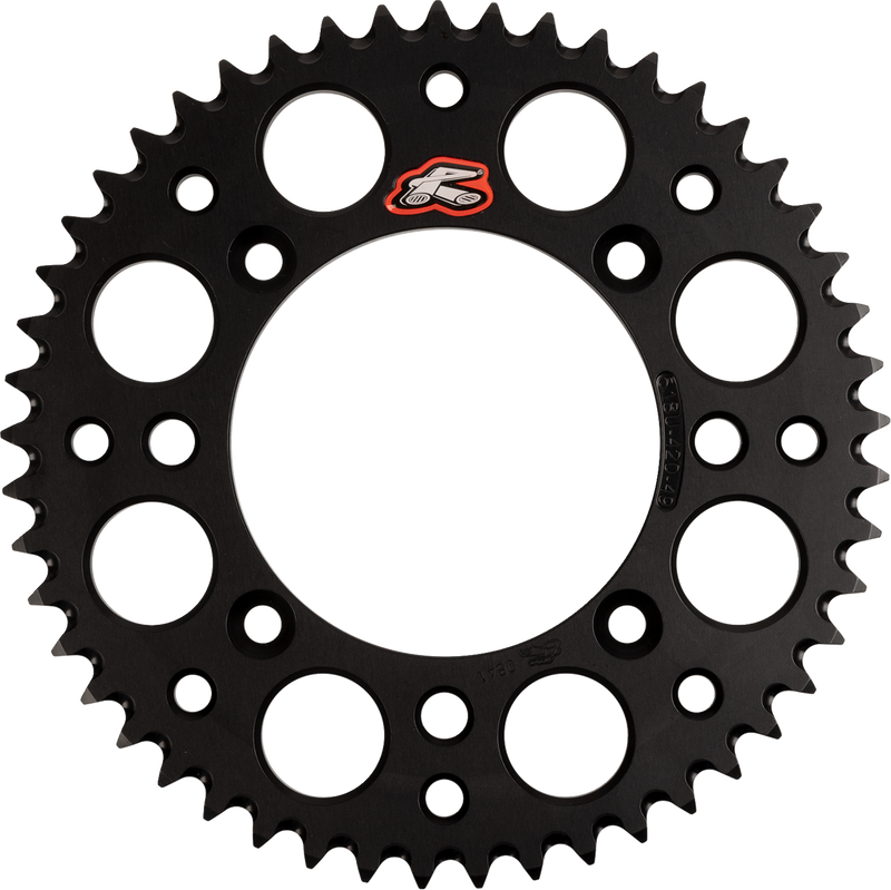 RENTHAL Rear Sprocket - Aluminum - 49 Tooth - Black - KTM 518U-420-49GPBK