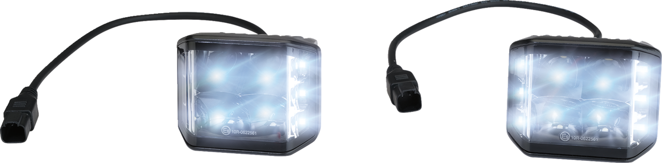 MOOSE OFFROAD Light Pods - LED - Flush Mount MSE-LPKITSS