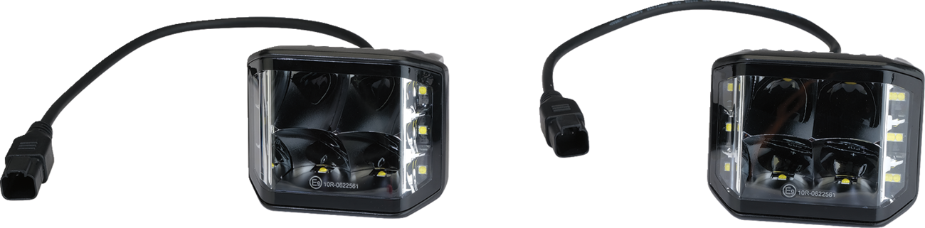 MOOSE OFFROAD Light Pods - LED - Flush Mount MSE-LPKITSS