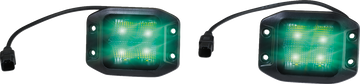 MOOSE OFFROAD Light Pods - LED - Flush Mount MSE-LPKITFG